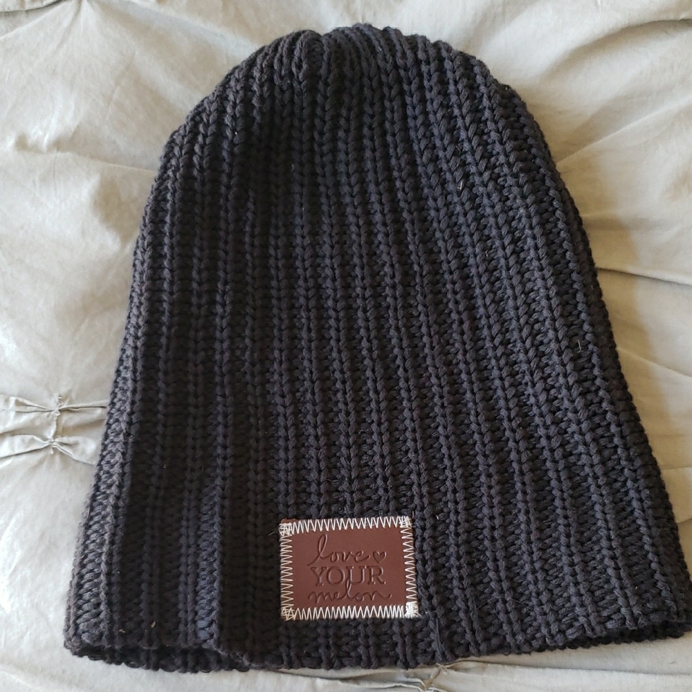 Black Knit Beanie